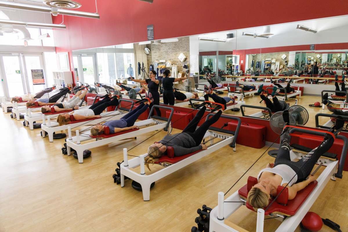 DC Pilates reformers class for rehab