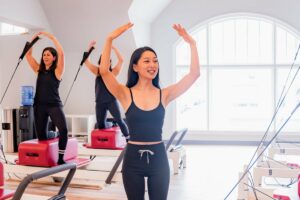 breathing reformer pilates exercises