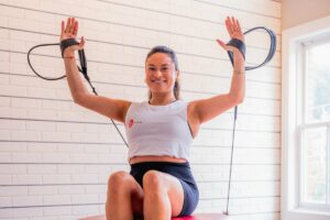 postpartum pilates exercise