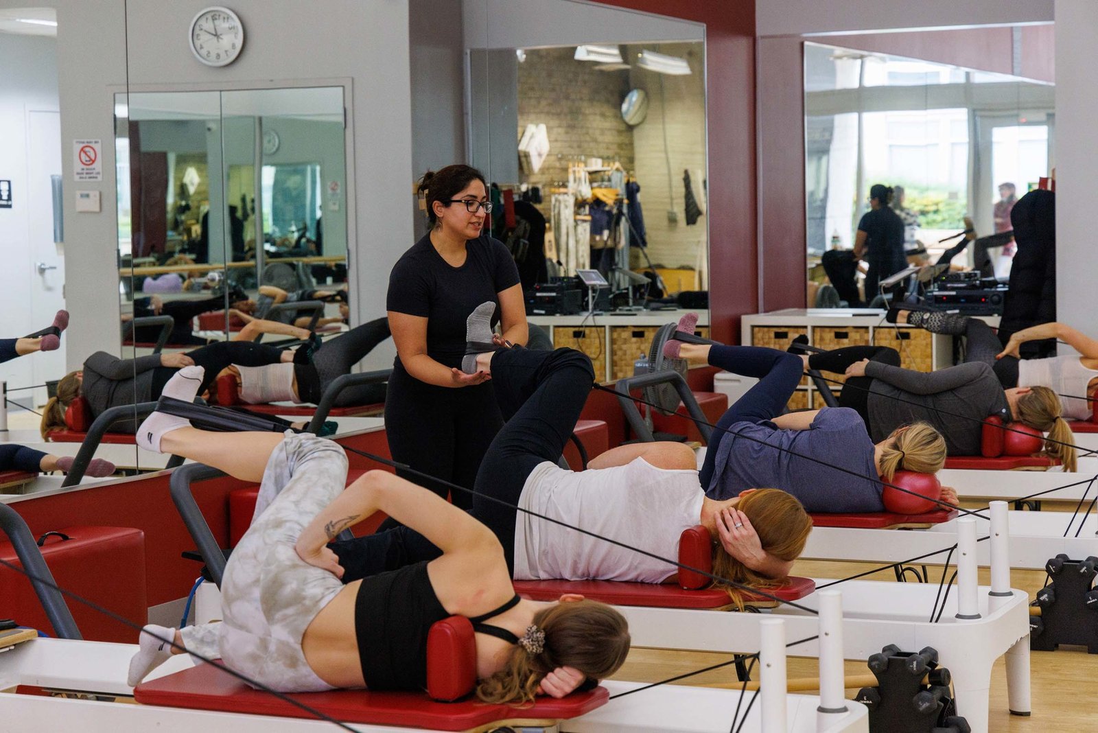 Northern Virginia beginners pilates class