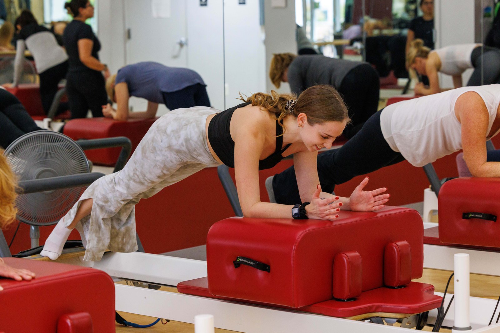 Pilates mat exercise