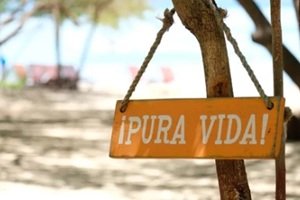 pura vida in costa rica